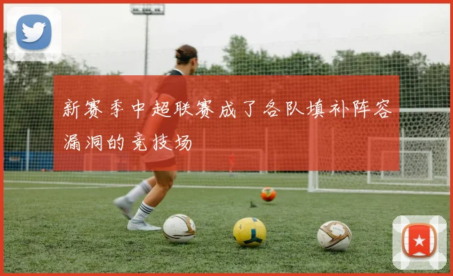 新赛季中超联赛成了各队填补阵容漏洞的竞技场